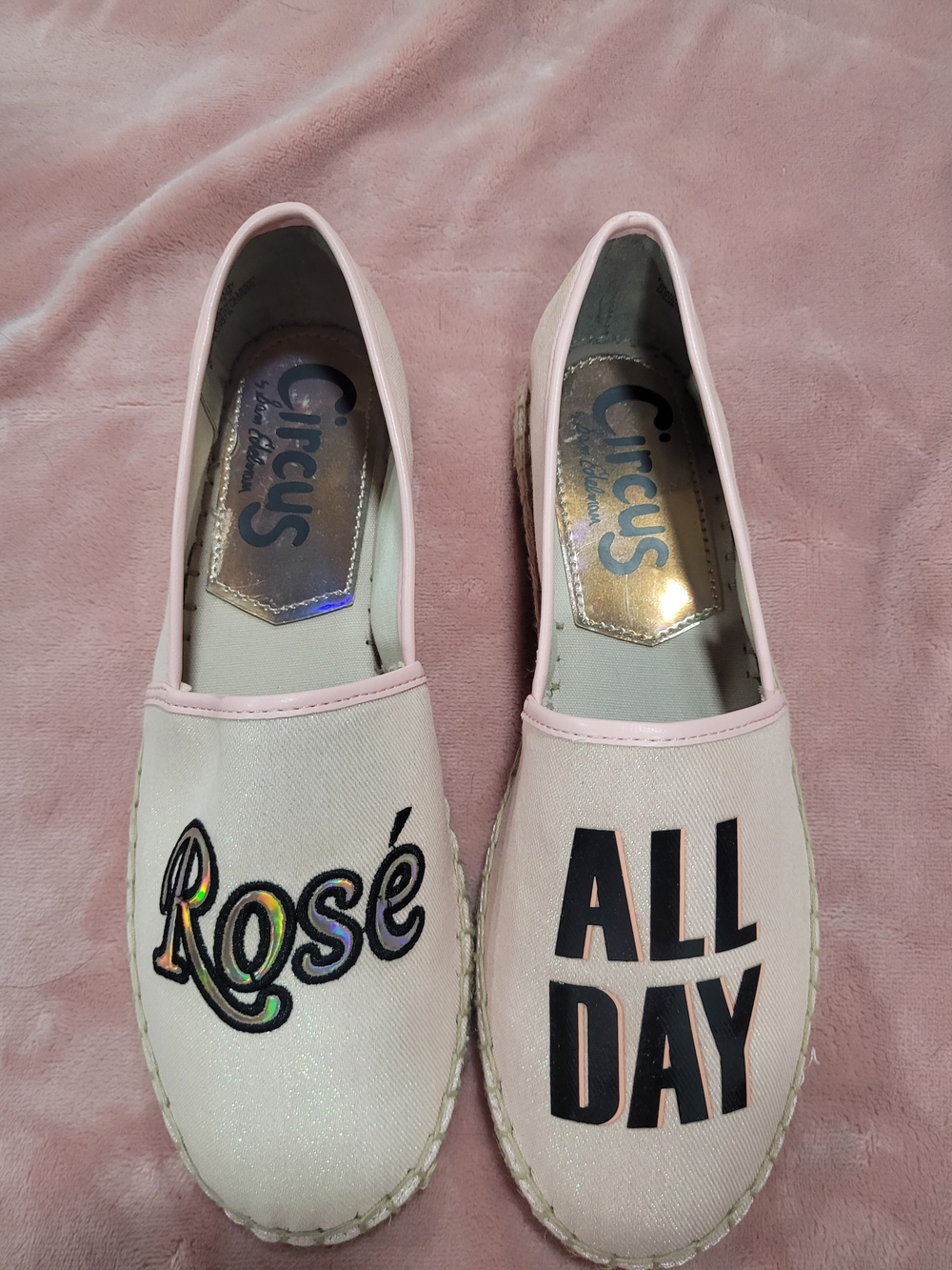 Sam Edelman Pink Rosé & ALL DAY Slip-On Espadrilles